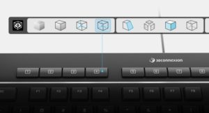 funkční klávesy klávesnice KeyBoard Pro with Numpad